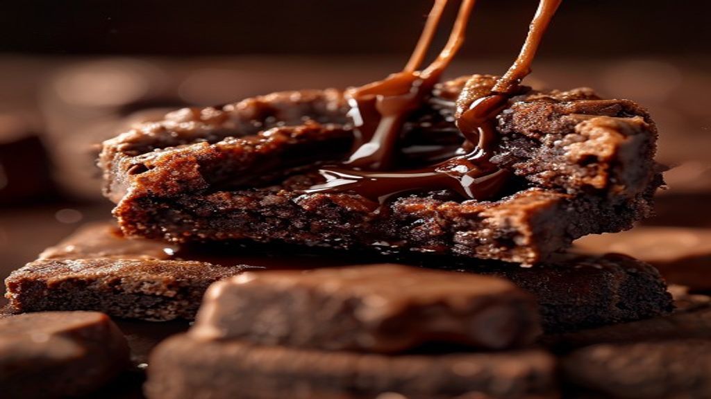 The Ultimate Gooey Salted Caramel Brownies