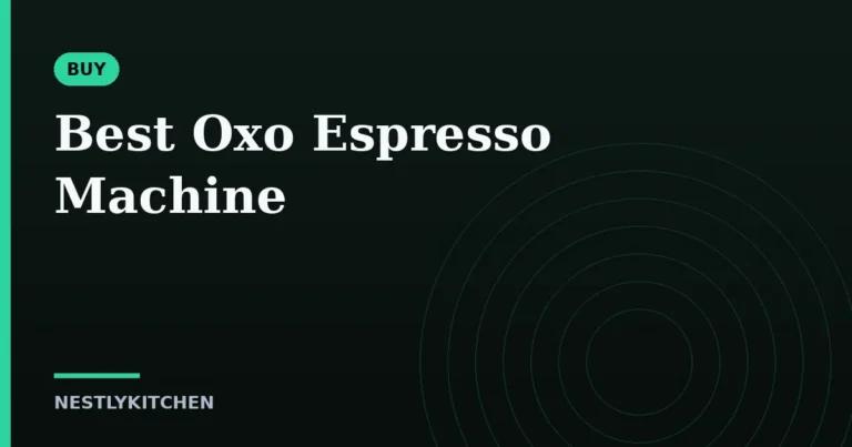 Best Oxo Espresso Machine