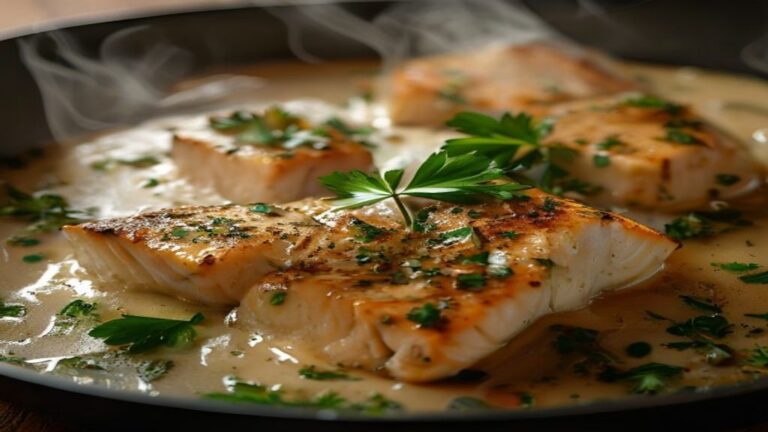 Creamy Garlic Butter Tuscan Salmon with Spinach