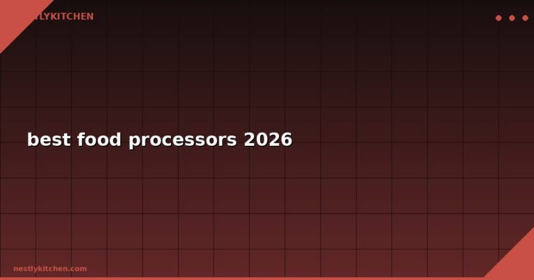 best food processors 2026