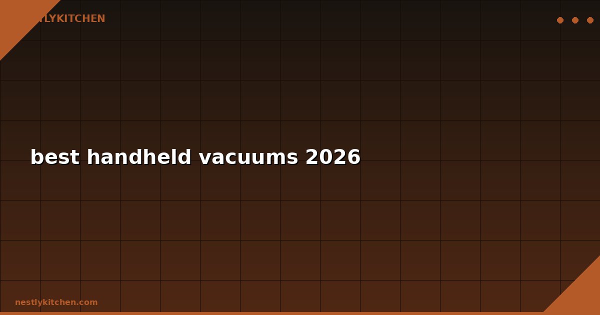 best handheld vacuums 2026