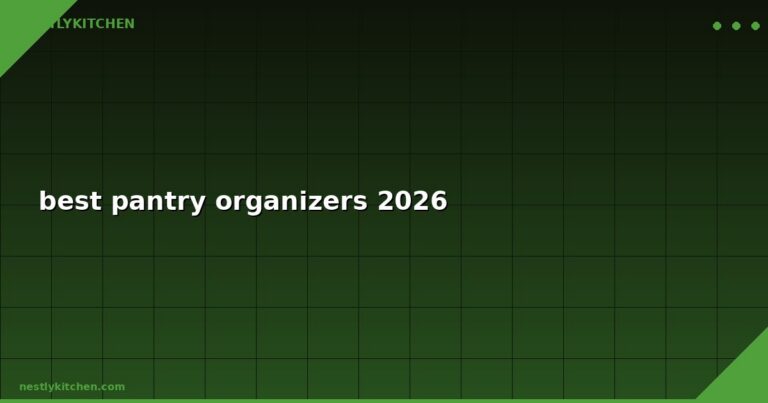 best pantry organizers 2026