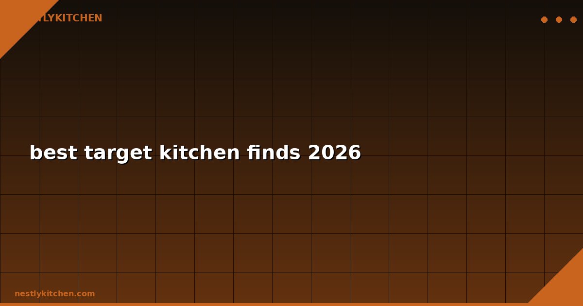 best target kitchen finds 2026