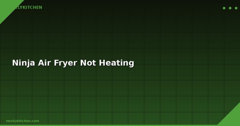 Ninja Air Fryer Not Heating