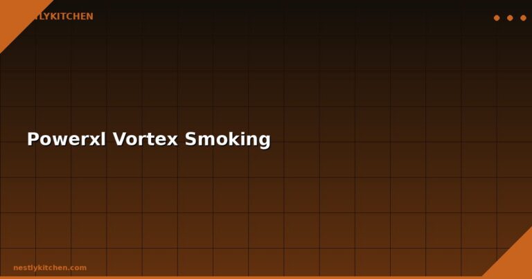 Powerxl Vortex Smoking