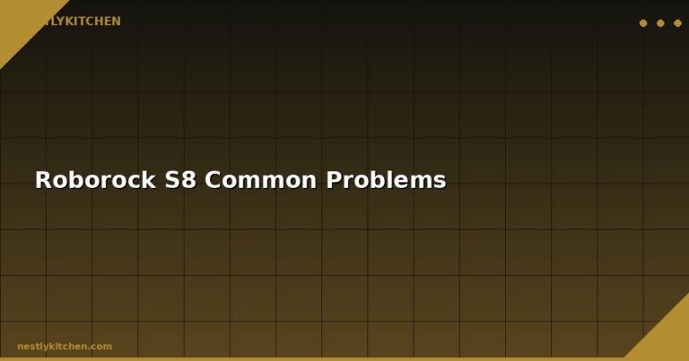 Roborock S8 Common Problems