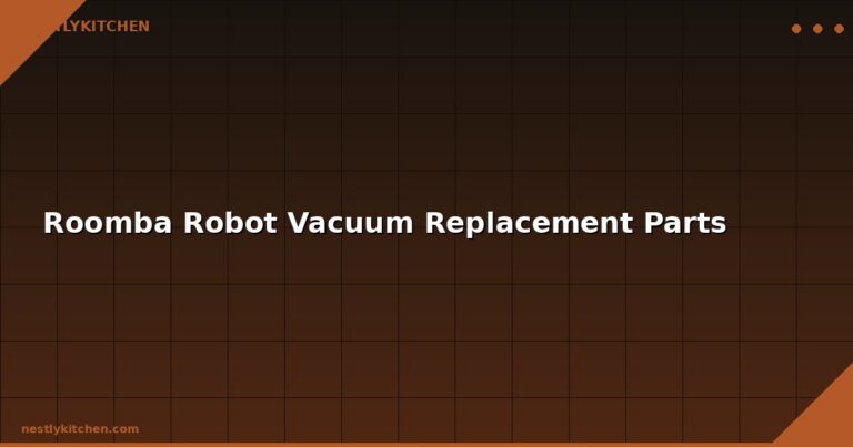 Roomba Robot Vacuum Replacement Parts