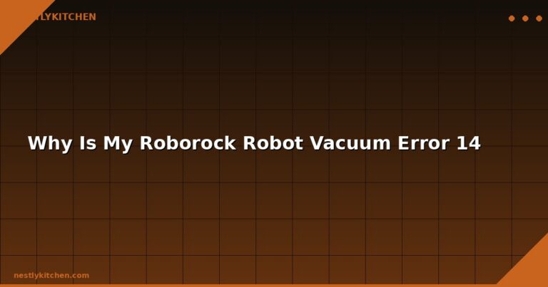 Why Is My Roborock Robot Vacuum Error 14