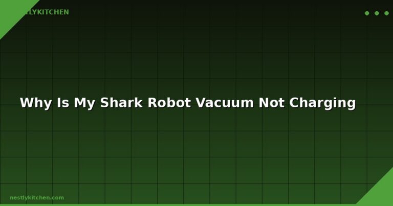 Why Is My Shark Robot Vacuum Not Charging
