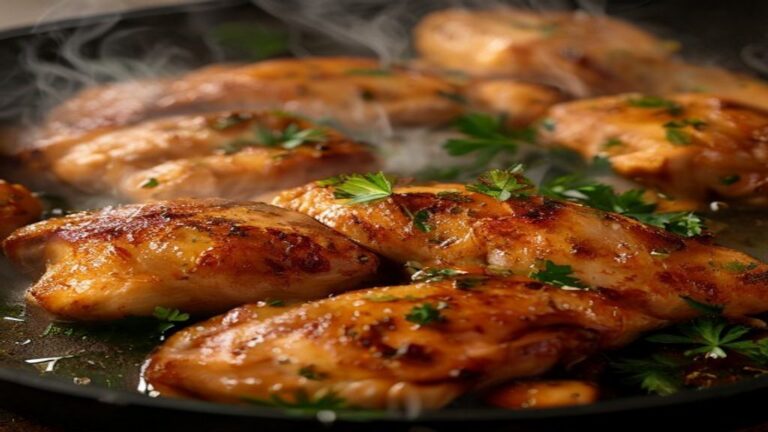 One-Pan Garlic Butter Honey Chicken Breast